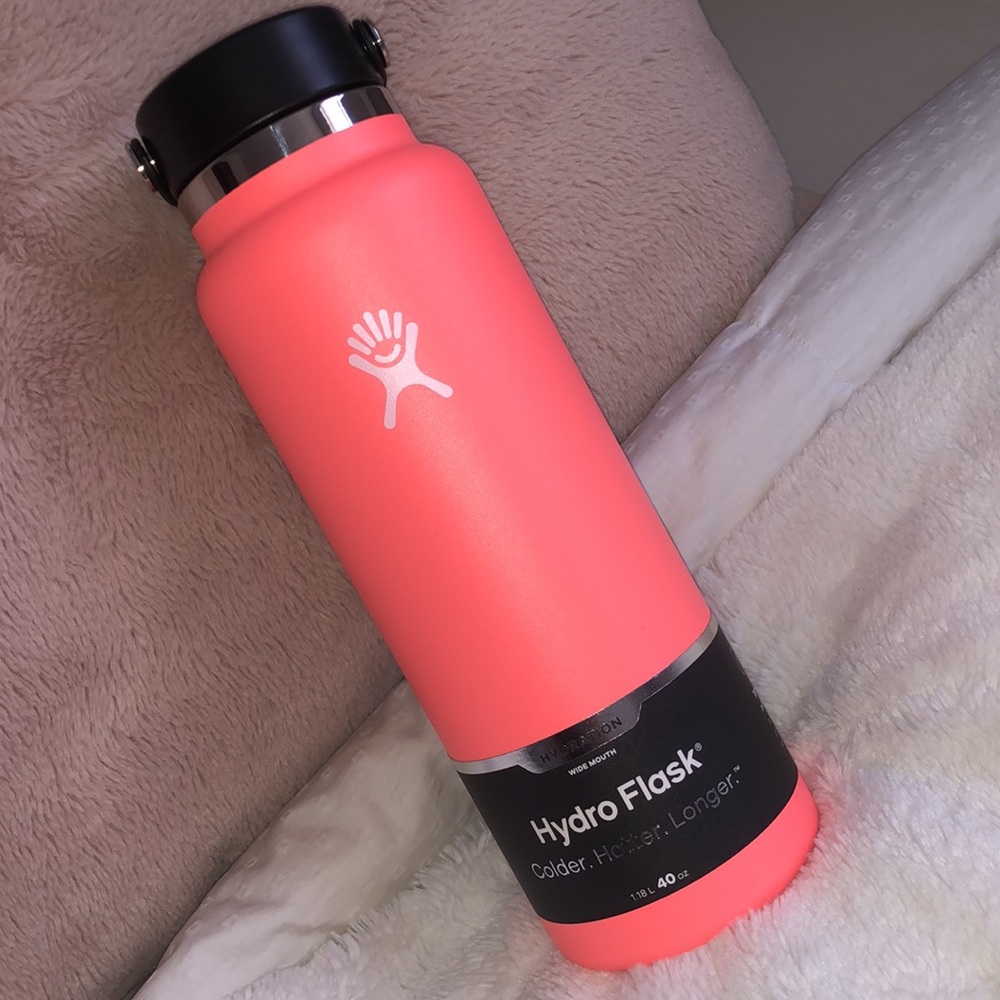 Hydro Flask wide mouth 40oz (Coral)